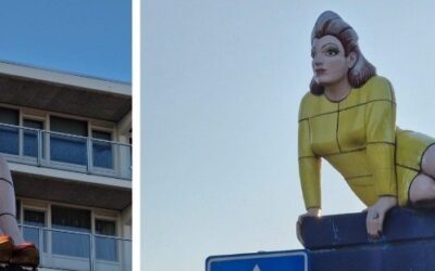 Beeldengroep er even tussenuit
