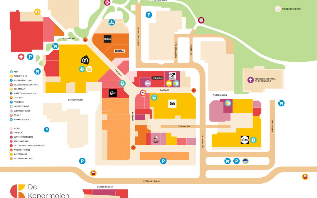 Plattegrond Kopermolen